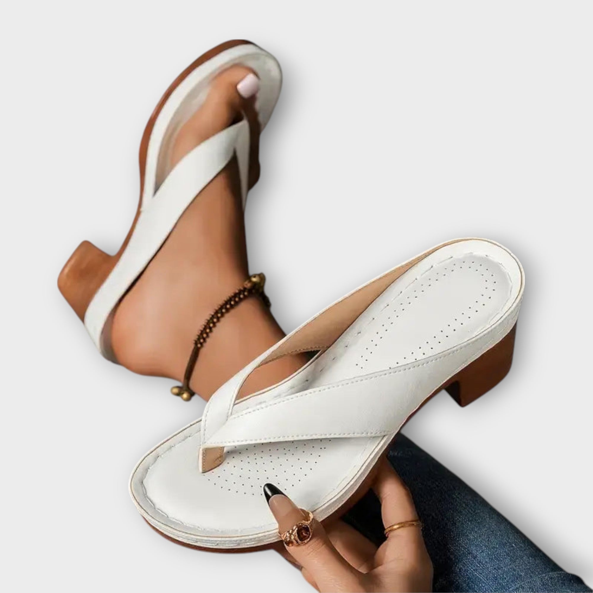 Emily - Pantofole Ortopediche con Tacco