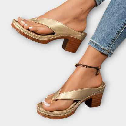 Emily - Pantofole Ortopediche con Tacco