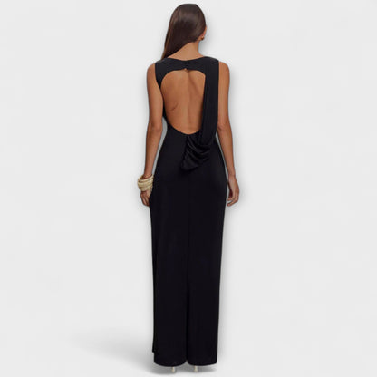 Rieke - Abito Maxi Elegante con Spacco Alto