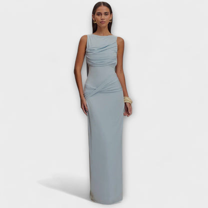 Rieke - Abito Maxi Elegante con Spacco Alto