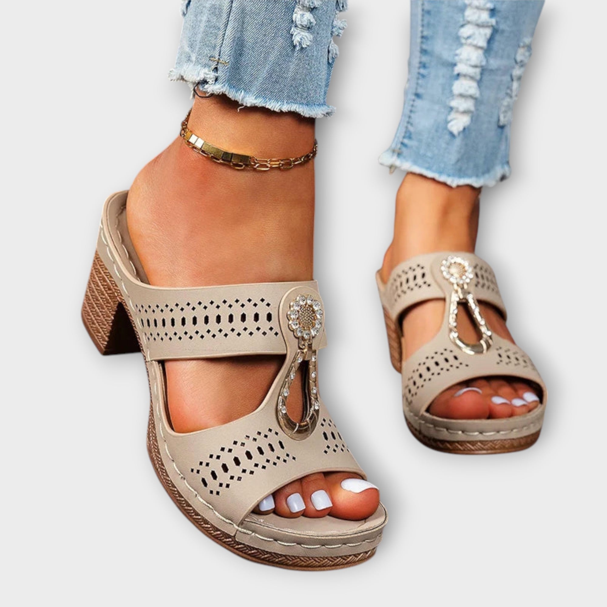 Maria - Sandali Ortopedici Eleganti e Confortevoli