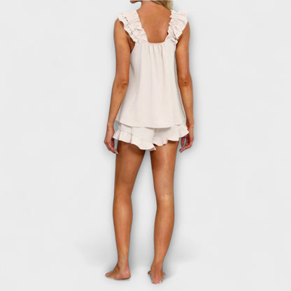 Phoebe – Set Lounge con Orlo a Volant