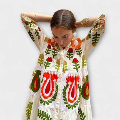 Diona - Abito Floreale Elegante