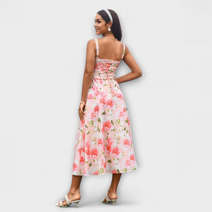 Speranza - Abito Top Ruffles con Dettaglio Fessura