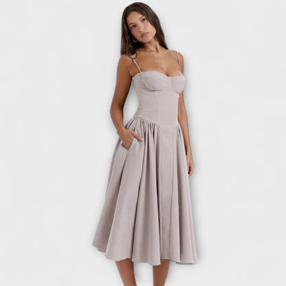 Rosalie - Abito Corsetto Senza Maniche Elegante