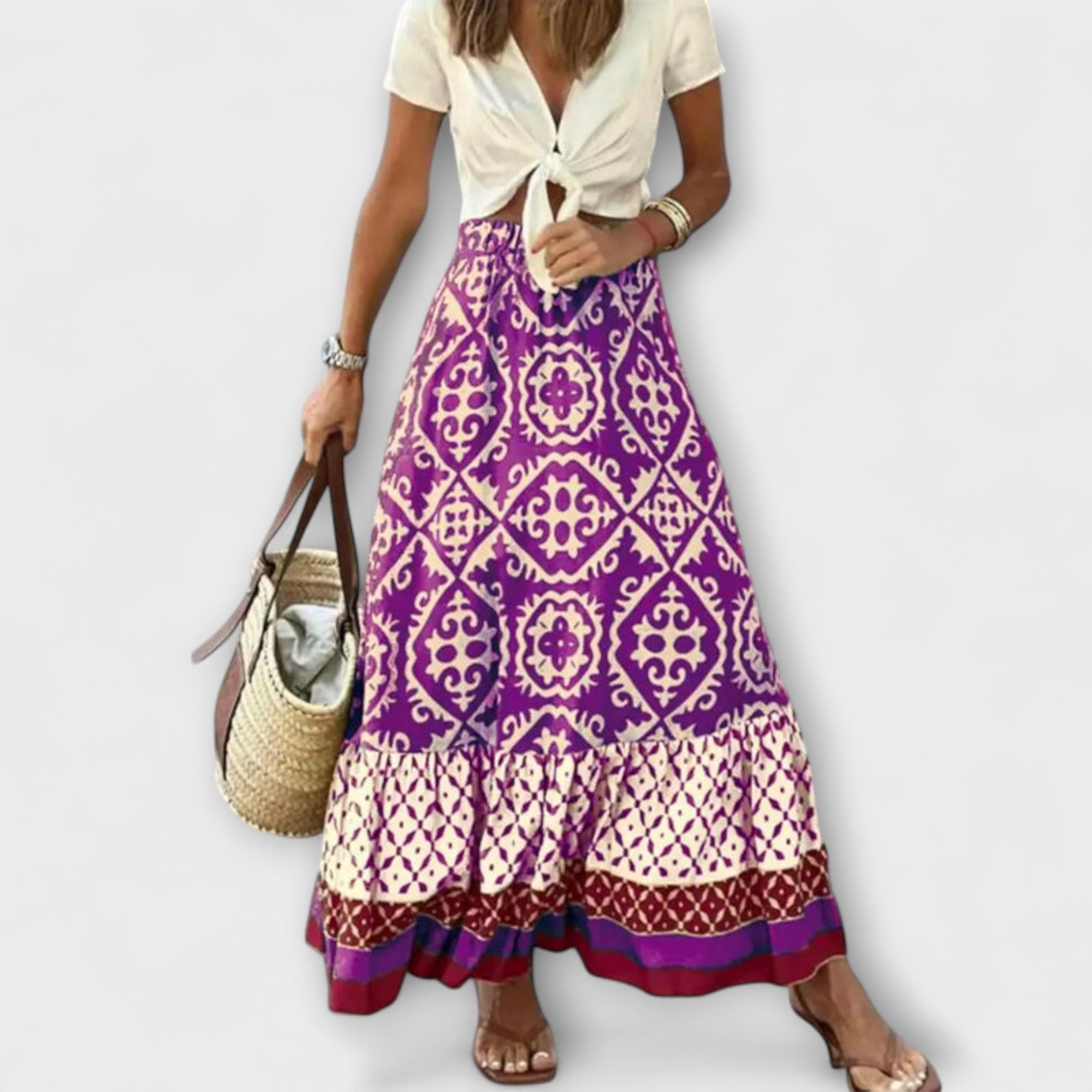 Dagmar - Gonna estiva alta in vita per donna