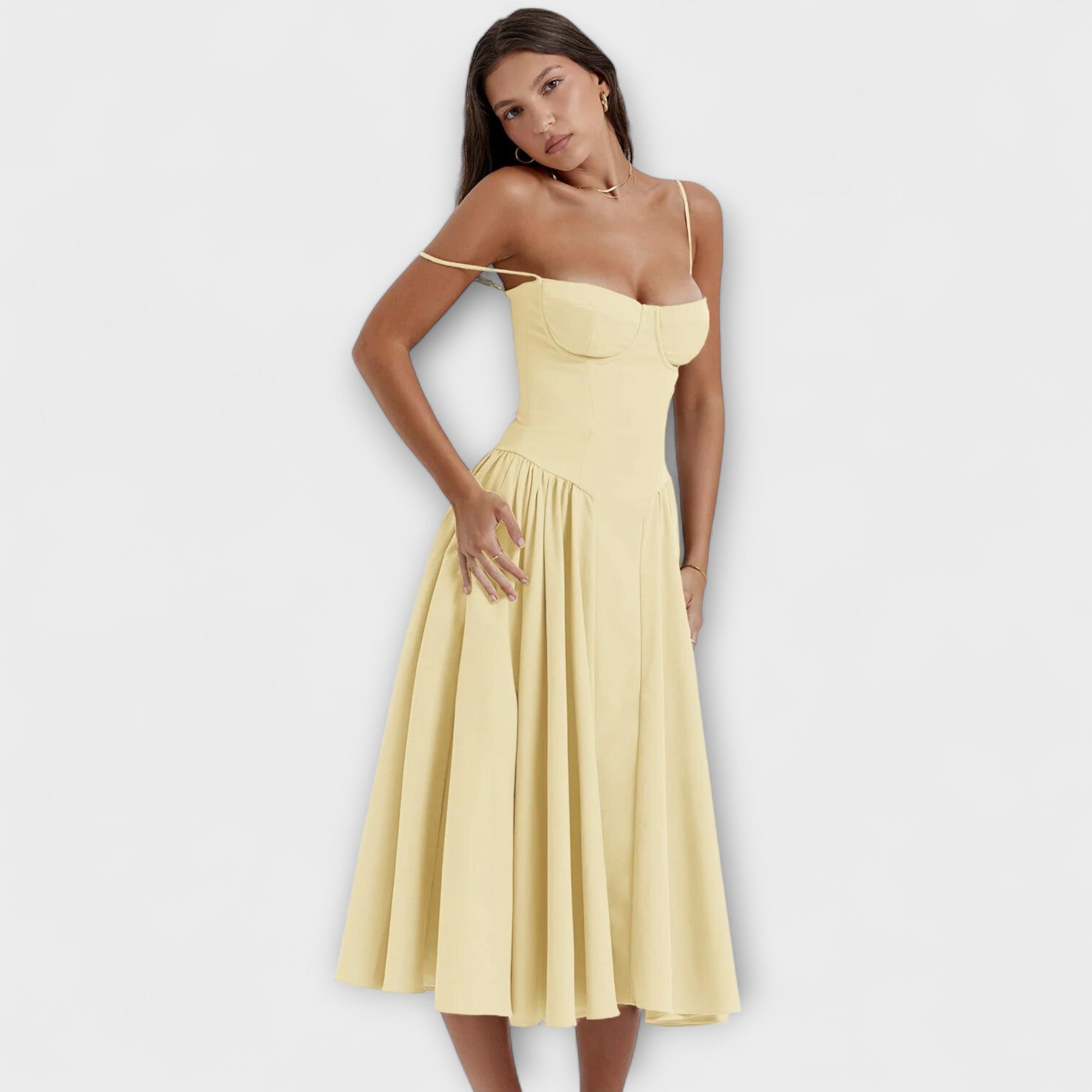 Rosalie - Abito Corsetto Senza Maniche Elegante