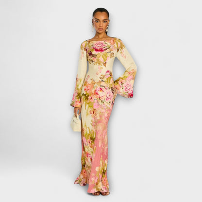 Kelly - Abito Maxi per Feste in Giardino