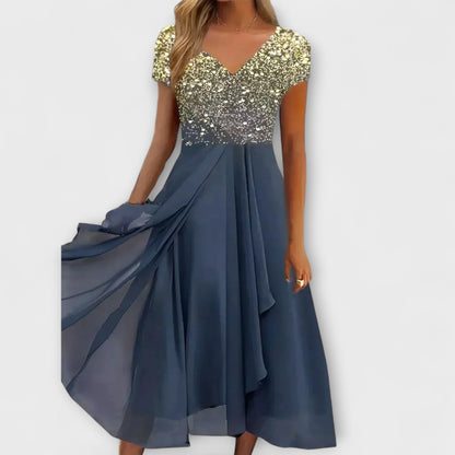 Lara - Abito da Festa in Chiffon da Donna