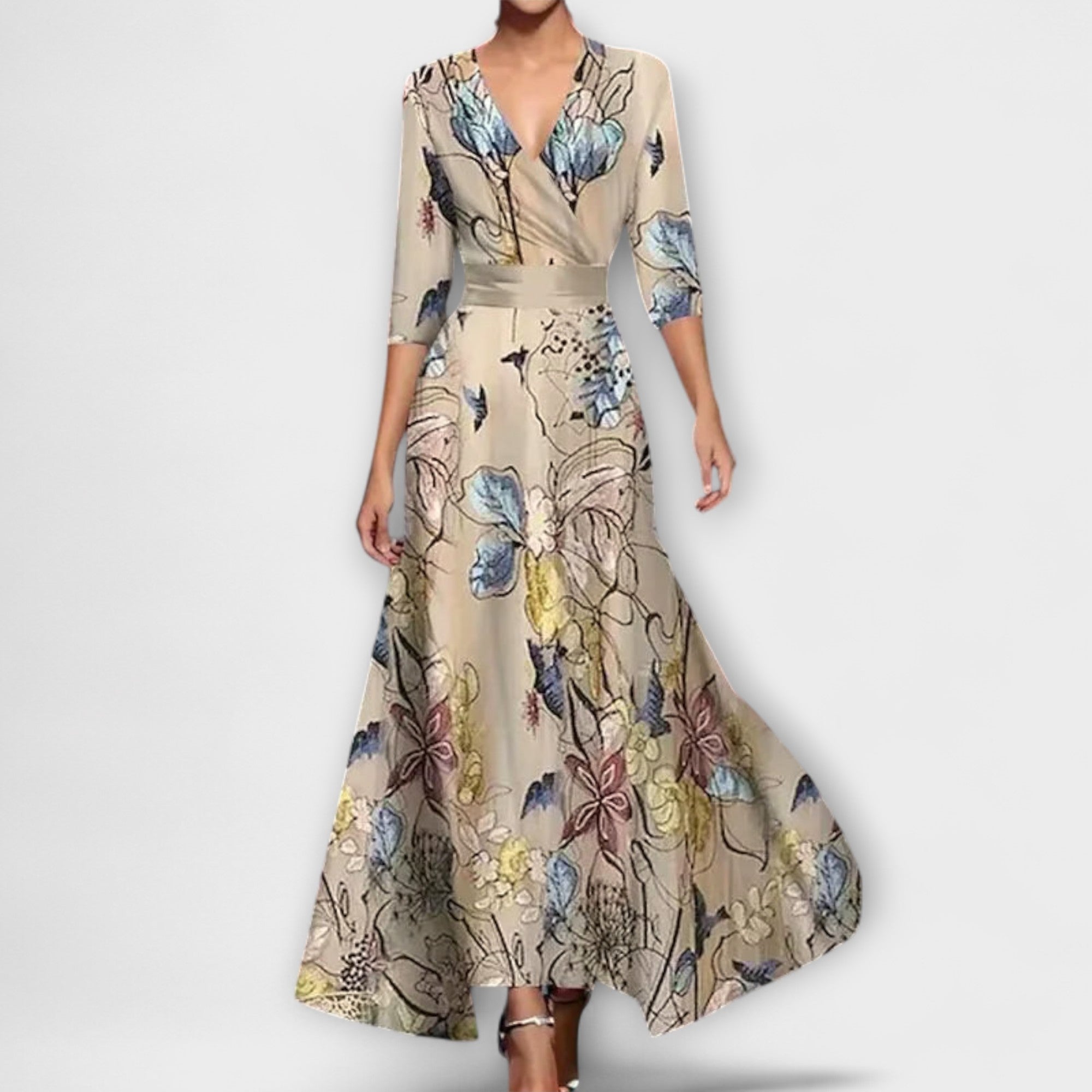 Alma - Abito da donna con design elegante delle maniche