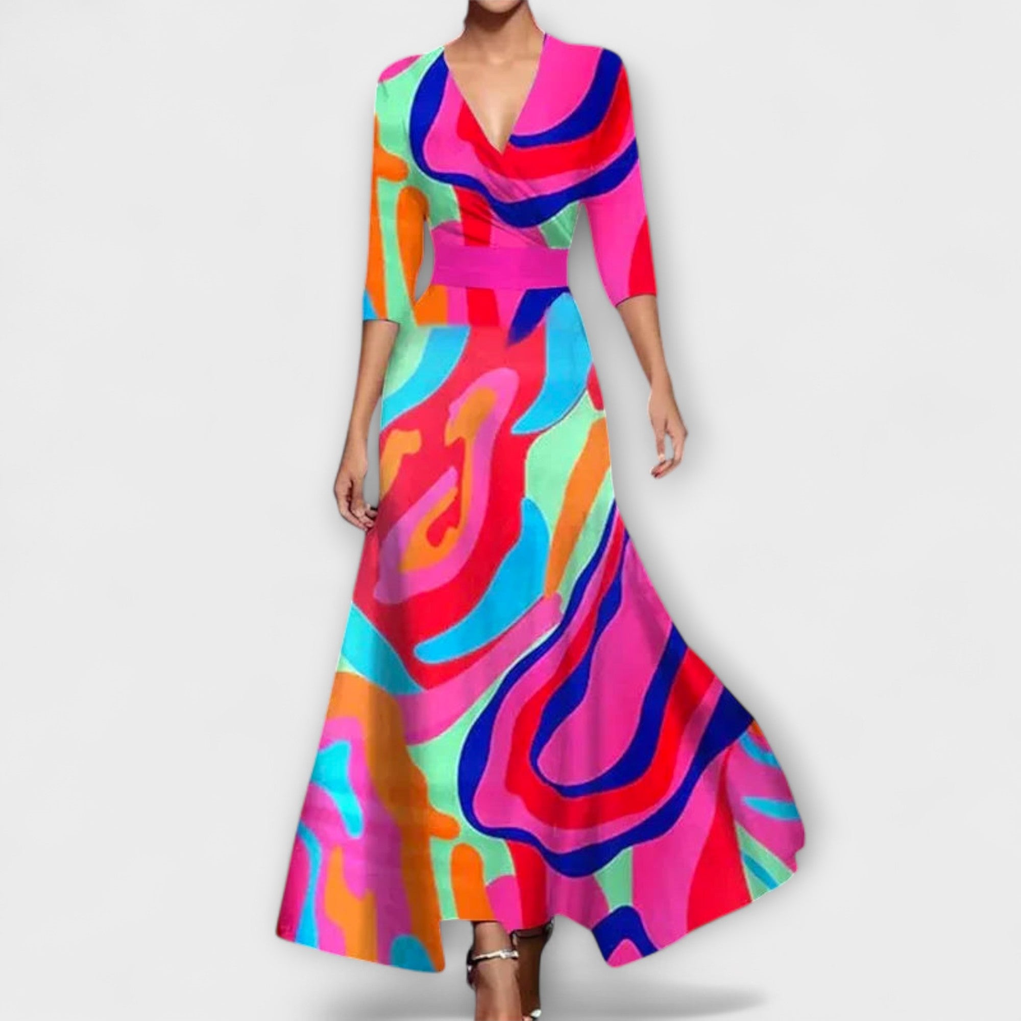 Alma - Abito da donna con design elegante delle maniche