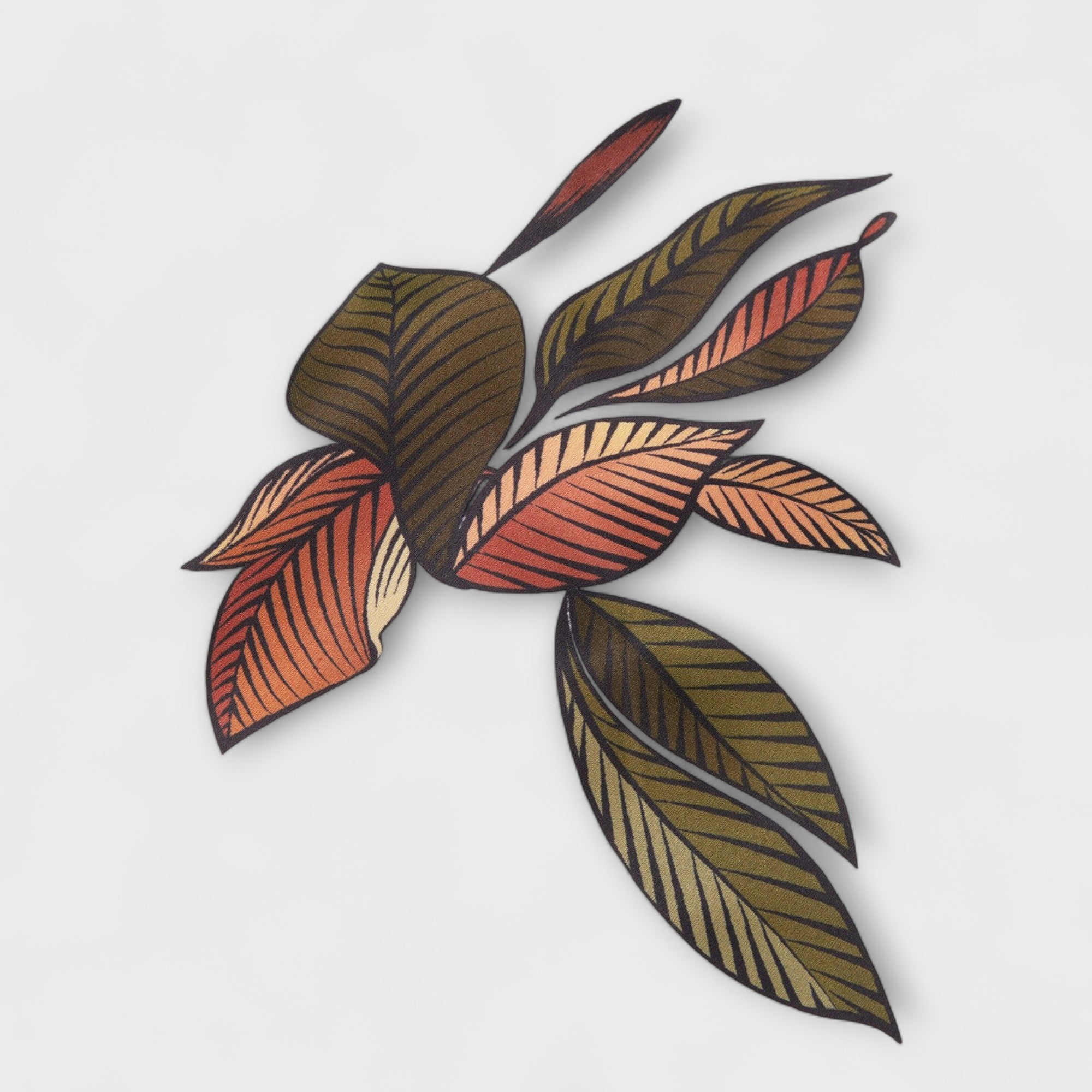 Abito avvolgente in satin