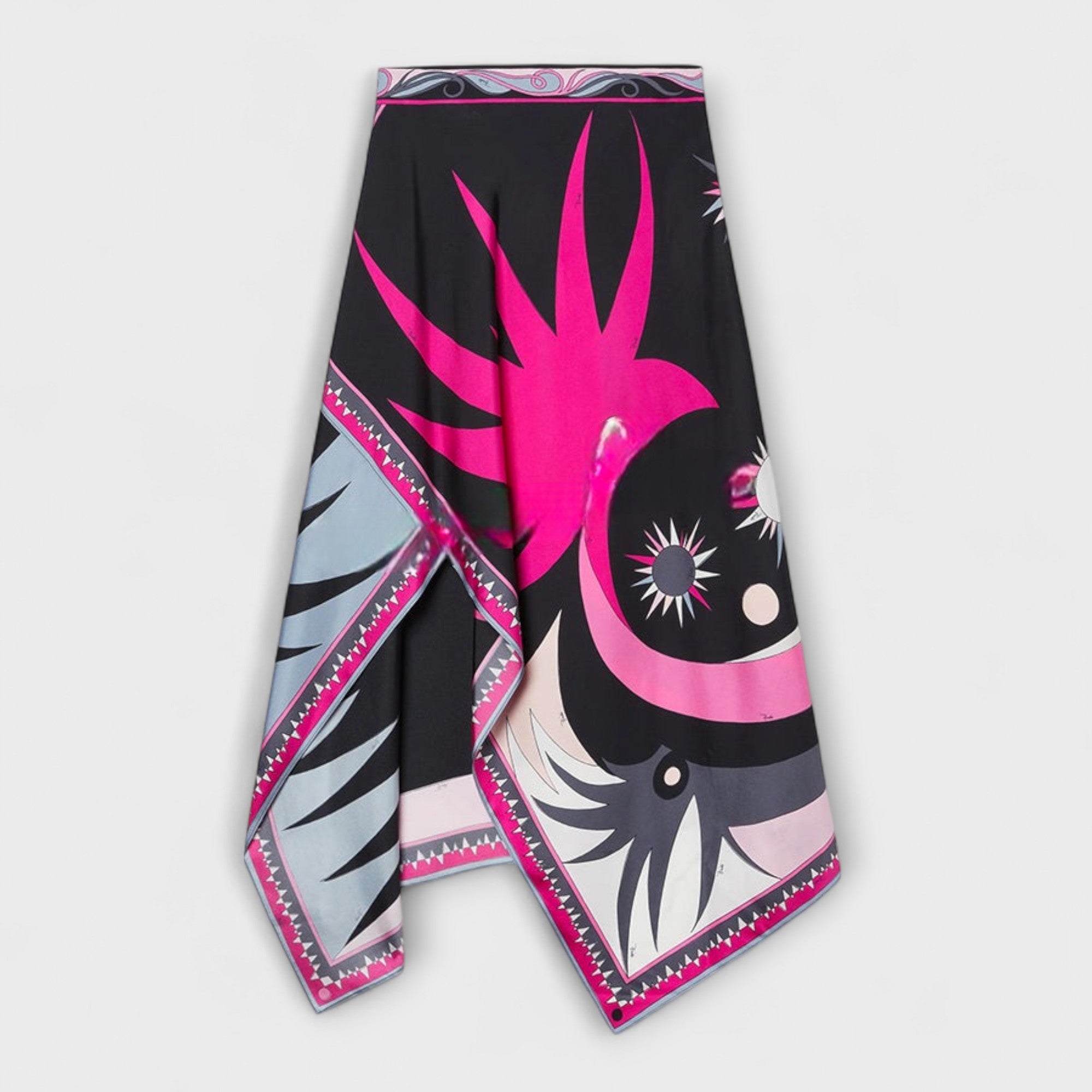 Everly - Set di Top Halter e Gonna Midi Asimmetrica