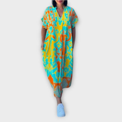 Elena - Abito Elegante a Fiori