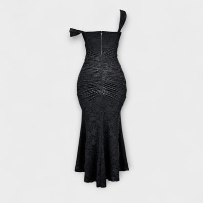 Renske - Abito Lungo con Corsetto Elegante e Sofisticato