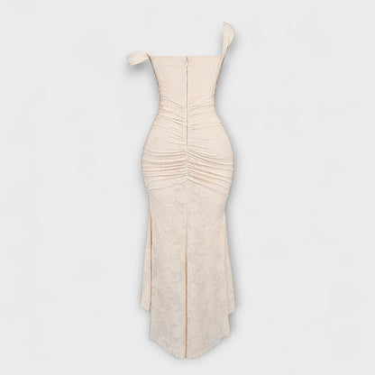 Renske - Abito Lungo con Corsetto Elegante e Sofisticato