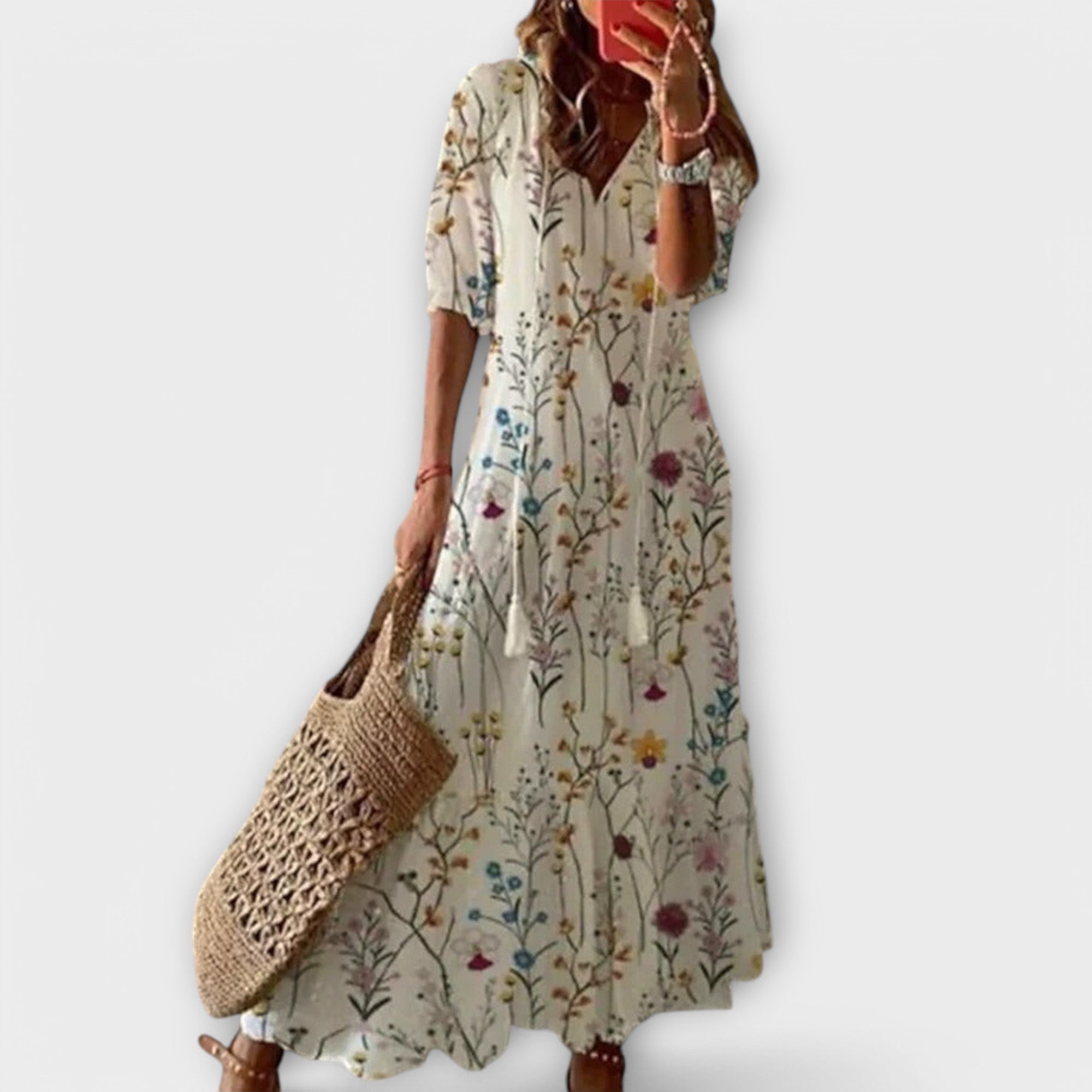 Bettina - Abito Maxi Bohemien